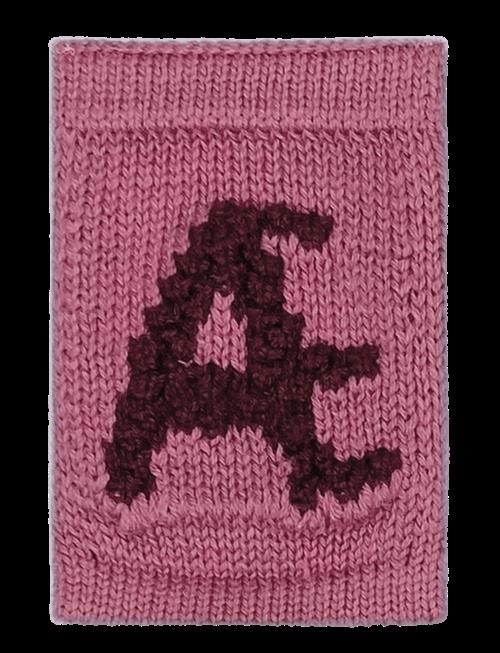 Smallstuff | Knitted Letter Æ, Rose | ONE SIZE 10 cm