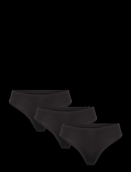 Movesgood | Bamboo Uw Thong Black M | M