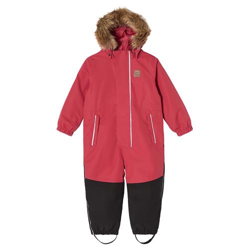 Kuling Chamonix Vinteroveralls Apple Red  Apple Red-128 cm  Rød  128 cm  Drenge, Piger