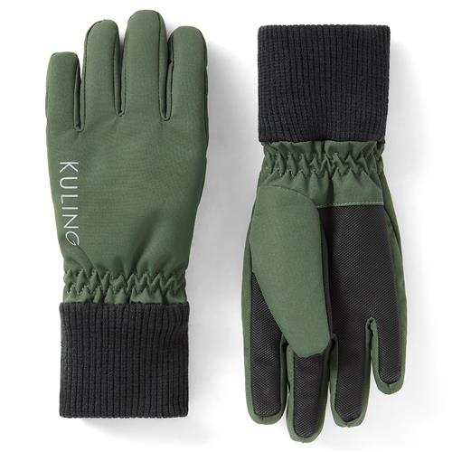 Kuling Luleå Vinterhandsker Forest Green  Forest Green-8-10 Y  Grøn  8-10 år  unisex