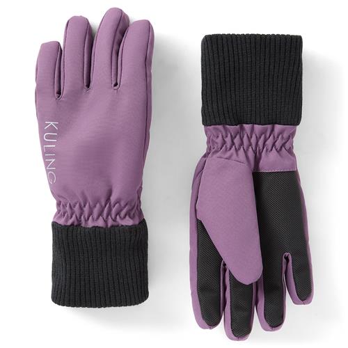 Kuling Luleå Vinterhandsker Grape Purple  Grape Purple-6-8 Y  Lilla  6-8 år  Drenge, Piger