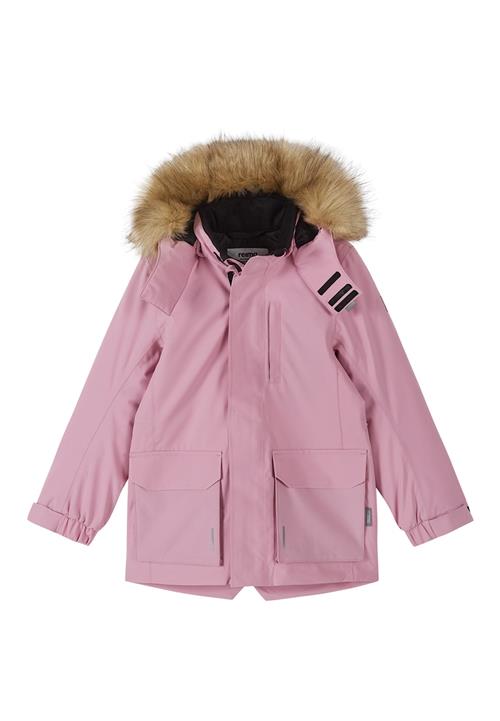 Reima Ajaton ReimaTec Vinterjakke Grey Pink  Grey Pink 146 cm  Lyserød  146 cm  Drenge, Piger