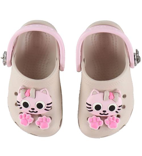 Crocs Sandaler - Classic Cute Clog T - Cocoa Cream