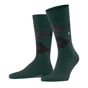 Burlington Strømper 3P Edinburgh Wool Sock Skovgrøn Str 40/46 Herre