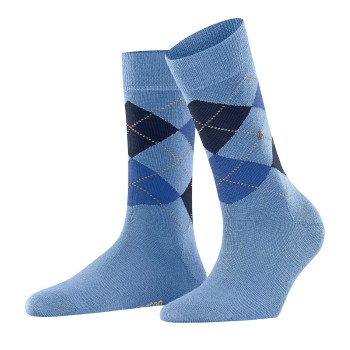Burlington Strømper Marylebone Wool Socks Himmelblå Str 36/41 Dame