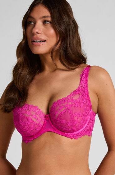 Hunkemöller Ikke-formstøbt bøjle-bh Daisy Lyserød
