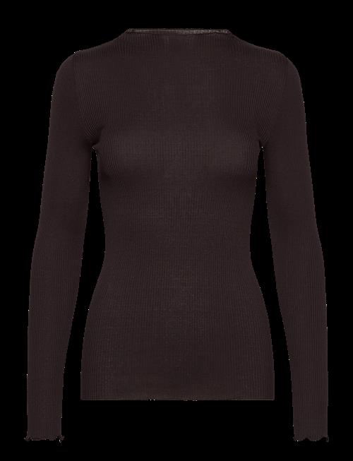 Rosemunde | Rwpearl Silk Ls T-Shirt | XL