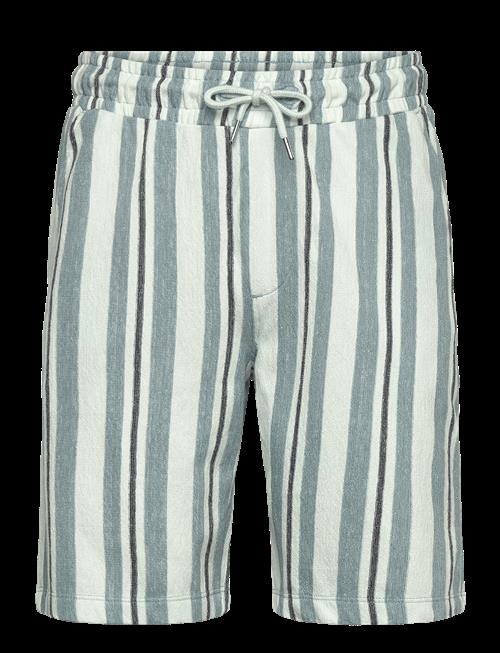Lindbergh | Striped Terry Shorts With Elastic W | L