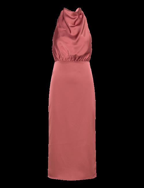 Malina | Solange Open Back Halterneck Midi Dress | 44
