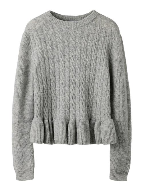 Name It Pullover-sweatshirt Grey Melange  Grey Melange  146/152 cm  Grå  146/152 cm  Piger