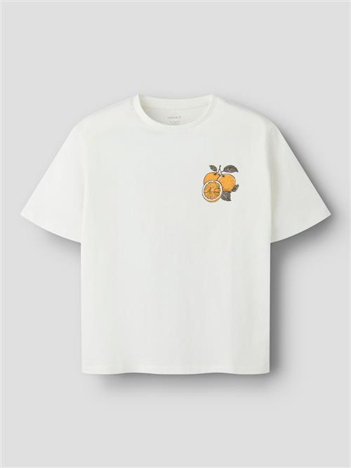 Name It T-shirt Cloud Dancer  Cloud Dancer 146/152 cm  Hvid  146/152 cm  Piger