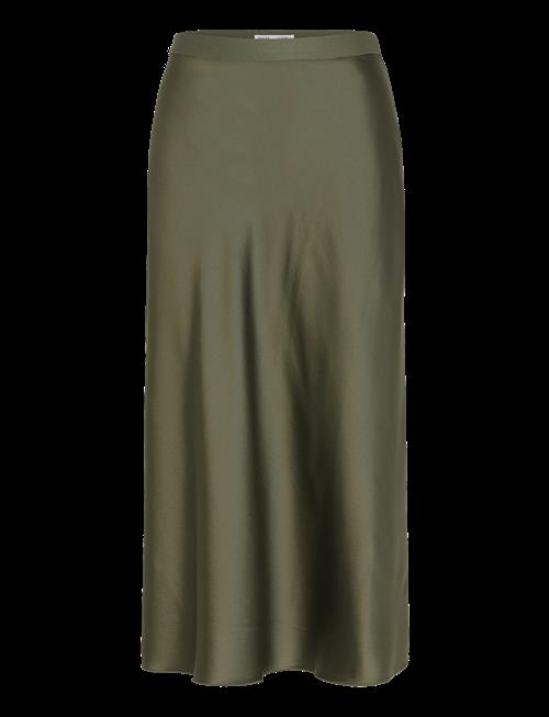 Ahlvar Gallery | Hana Satin Silk Skirt | S