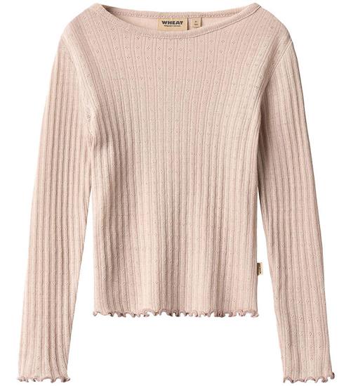 Wheat Bluse - Uld/Silke - Alli - Pale Lilac