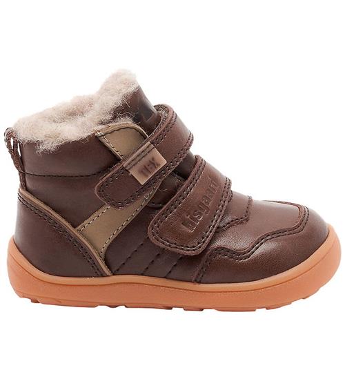 Bisgaard Vinterstøvler - Becky Tex - Barefoot - Dark Brown