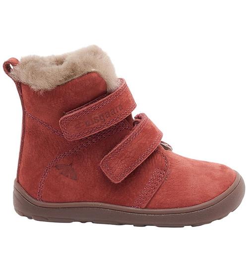 Bisgaard Vinterstøvler - Emil Lamb - Barefoot - Bordeaux
