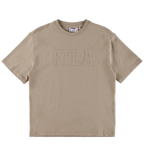 Fila T-shirt - Coredo - Loose Varsity - Weathered Teak