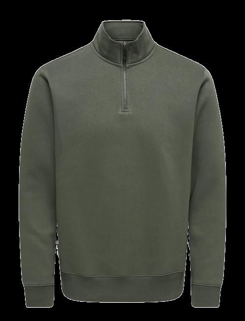 ONLY & SONS | Onsceres Half Zip Sweat Noos | XL