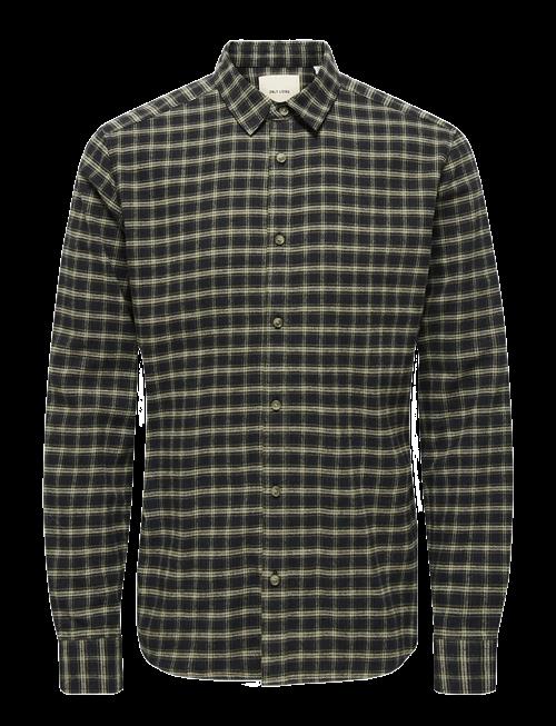 ONLY & SONS | Onsgudmund Ls Checked Shirt Noos | S