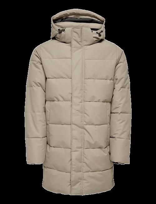 ONLY & SONS | Onscarl Life Long Quilted Coat Otw Noos | XL