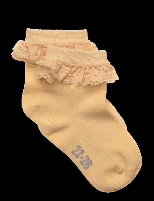 Minymo | Ankle Sock W. Lace | 31/34