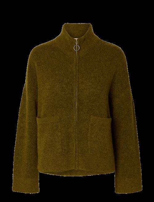 Selected | Slwsia Ras Ls Knit Zipper Cardigan Noos | XL