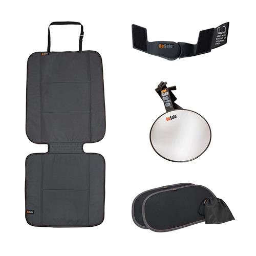 BeSafe Sæt Til Bagudvendt Montering Black  Black One Size  Sort  One Size