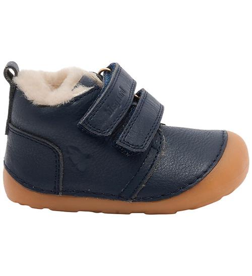Bisgaard Vinterstøvler - Carter Lamb - Barfod - Navy