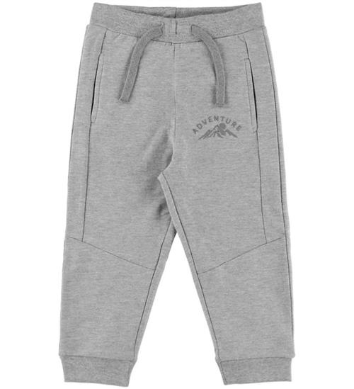 Name it Sweatpants - NmmOscar - Grey Melange