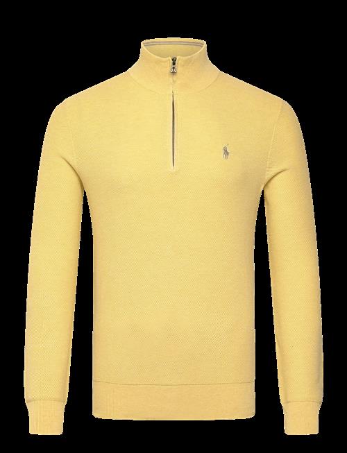 Polo Ralph Lauren | Mesh-Knit Cotton Quarter-Zip Sweater | S