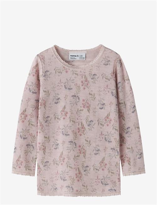 name it | Nmfwang Wool Needle Ls Top Noos | 104