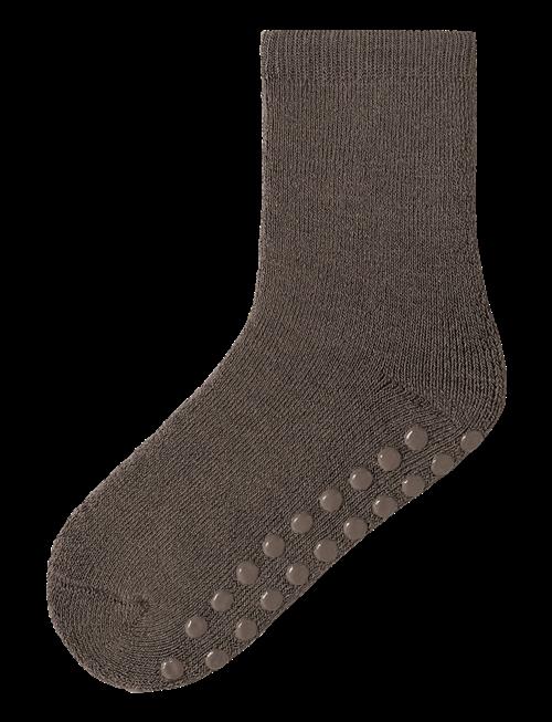 name it | Nmmwaksi Wo/Bl Terry Sock W/Non Skid | 25-27