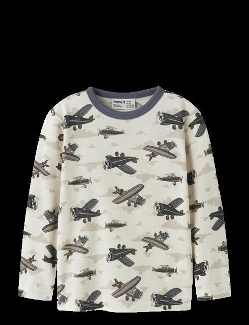 name it | Nmmwillitus Wool Ls Top | 104