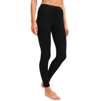 Calida Lange Underbukser True Confidence Wool and Silk Leggings Sort Large Dame