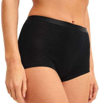 Calida Trusser True Confidence Wool Silk Panty Sort Large Dame