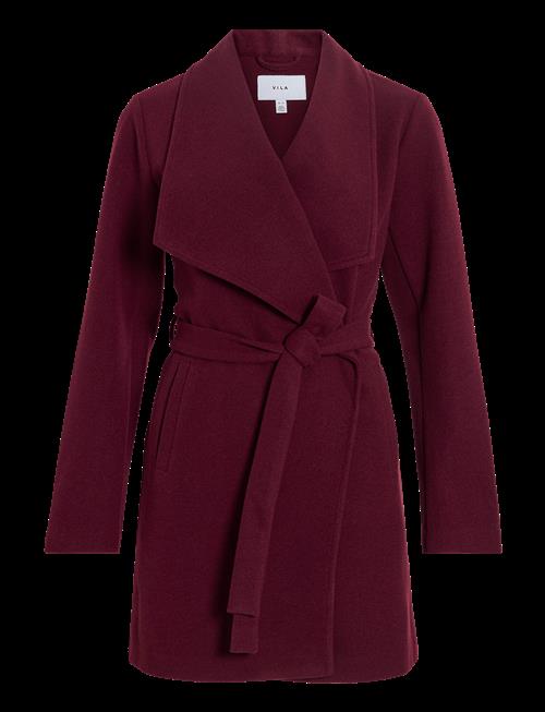 Vila | Vicooley Collar Belt Coat - Noos | 42