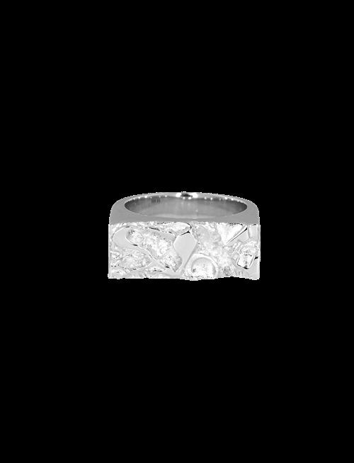 IX Studios | Ix Rustic Ring Silver | 56