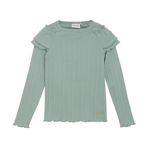 Minymo Langærmet T-shirt Jadeite  110 cm    110 cm  Piger