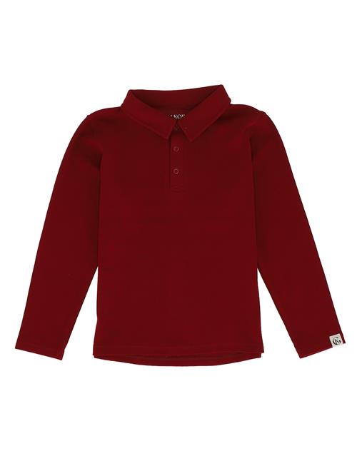 Gullkorn Sebastian Sweater Deep Red  Deep Red-86 cm  Rød  86 cm  Drenge
