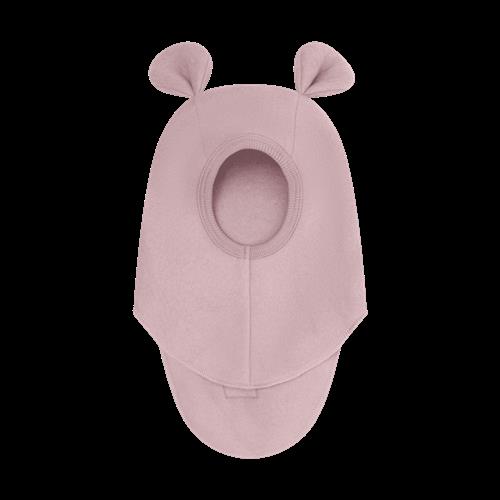 Huttelihut Balaclava Af Uld Woodrose  Woodrose-53 cm Uld Lyserød  53 cm