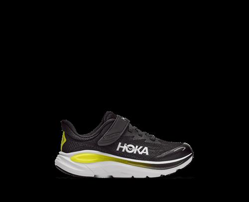 Hoka K Clifton 10 Little Kids Black  Cosmic Grey Black  Cosmic Grey 30 EU  Sort  30 EU  Drenge, Piger
