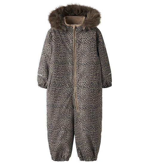 Name it Flyverdragt - NmfSnow10 - Silver Mink/LEO