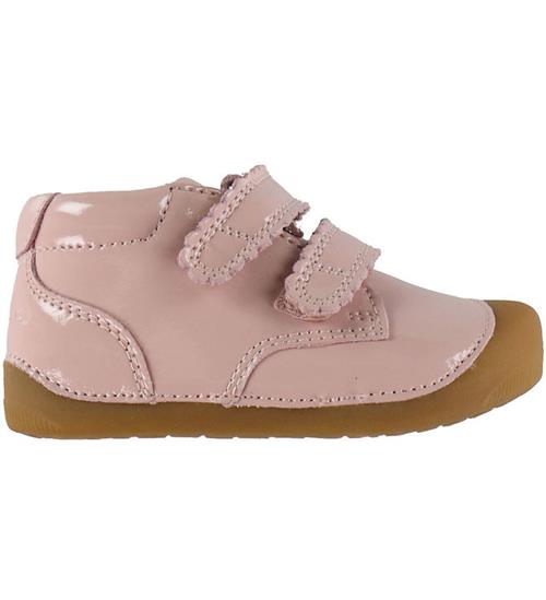 Bundgaars Begyndersko - Barfod - Petit Scallop - Vintage Rose