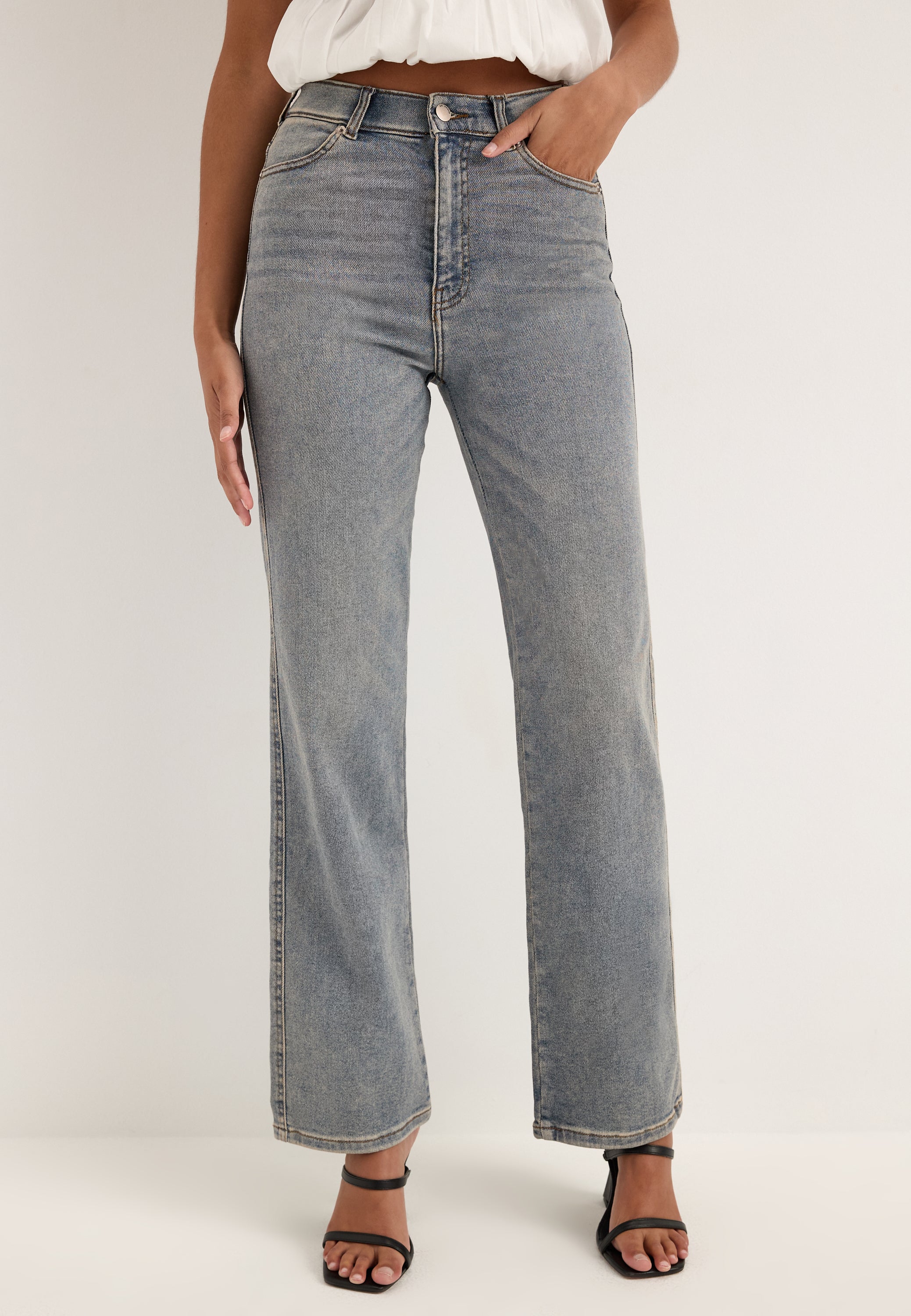 DR. DENIM Moxy High Straight