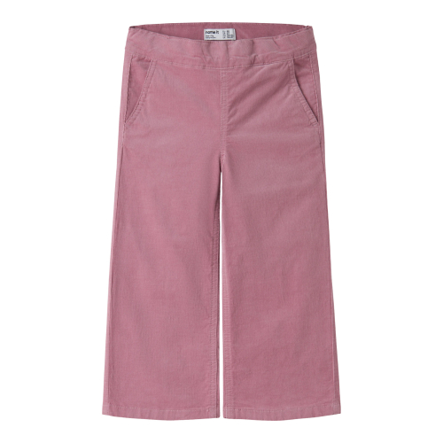 NAME IT Wide Fløjls Bukser Rose Lilas