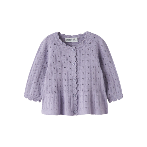 NAME IT Cardigan Oxenia Heirloom Lilac