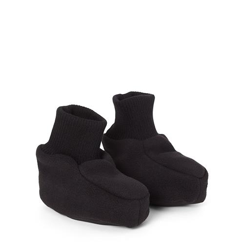 Kuling Livigno Genanvendte Vindfleecetøffeler Always Black 0-12 months  Sort  0-12 måneder  Drenge, Piger
