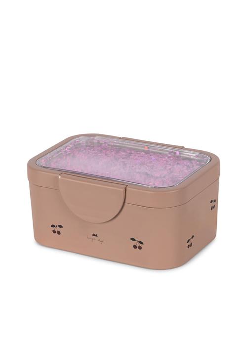 Konges Sløjd Glitter Madkasse Cherry Blush  Cherry Blush One Size  Lyserød  One Size  Piger