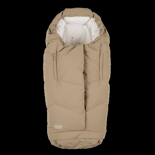 Voksi City North Fodpose – Ekstra Varm Dark Sand  Dark Sand-0-4 Y Uld Creme  0-4 år 0-48 Months Drenge, Piger