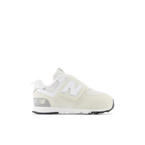 New Balance 574 Kids NEW-B Hook & Loop Sneakers Nimbus Cloud  Nimbus Cloud 23 EU  Grå  23 EU  Drenge