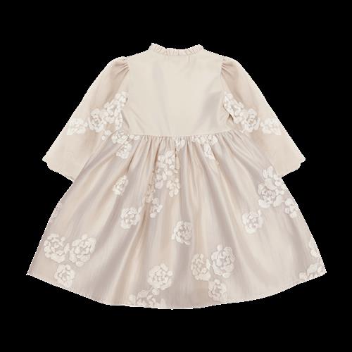 Donsje Amsterdam Kylen Kjole Soft Powder  White Blossom  Soft Powder - White Blossom-18-24 M  Beige  18-24 måneder  Piger